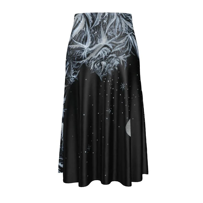 "Milkyway"- Silk Skirt - Image 3