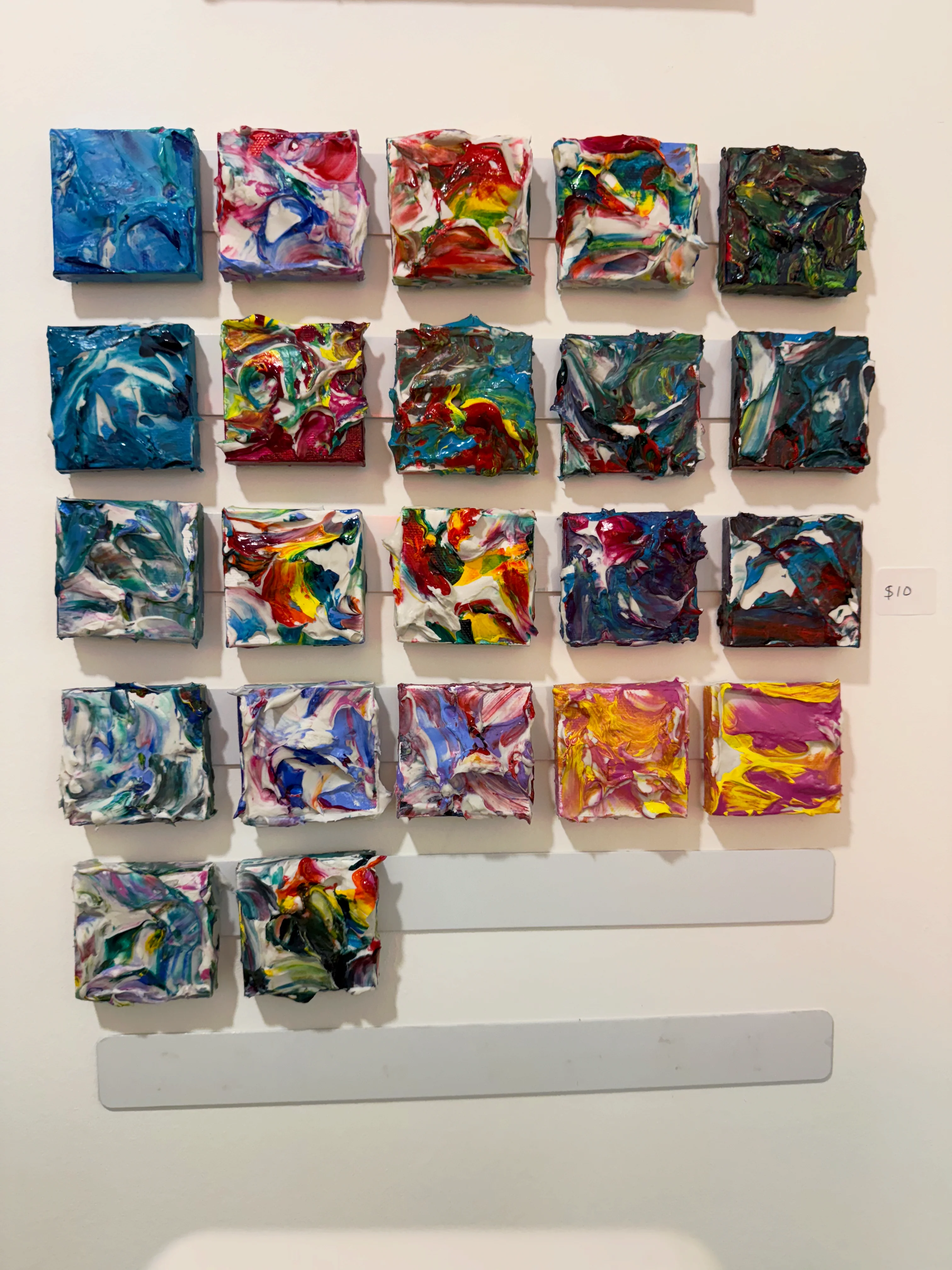 Mini Impasto Paintings