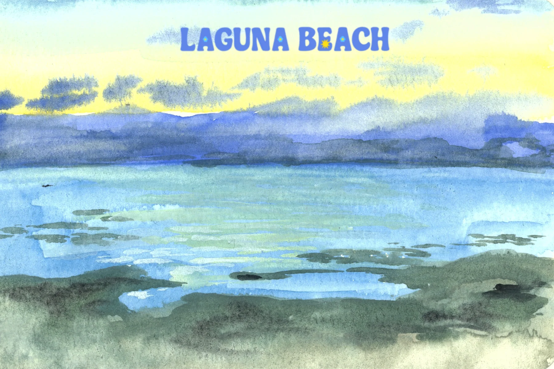 Postcard - Main Beach