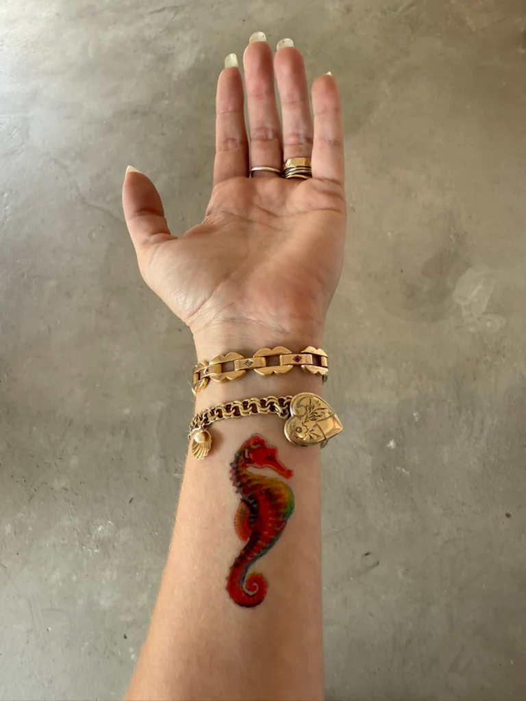 Tattoo - Seahorse - Image 3